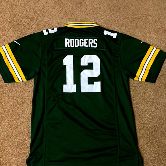 Nfl jersey- Green Bay Packers #12 Aaron Rodgers youth XL - Picture 2 of 3